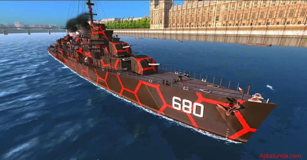 Mod Features of Battle of Warships Apk