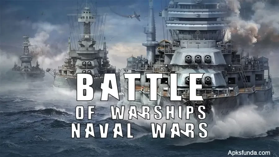 Battle of warships naval wars