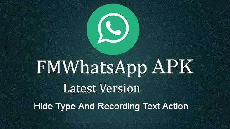 Hide Type And Recording Text Action in FM Whatsapp