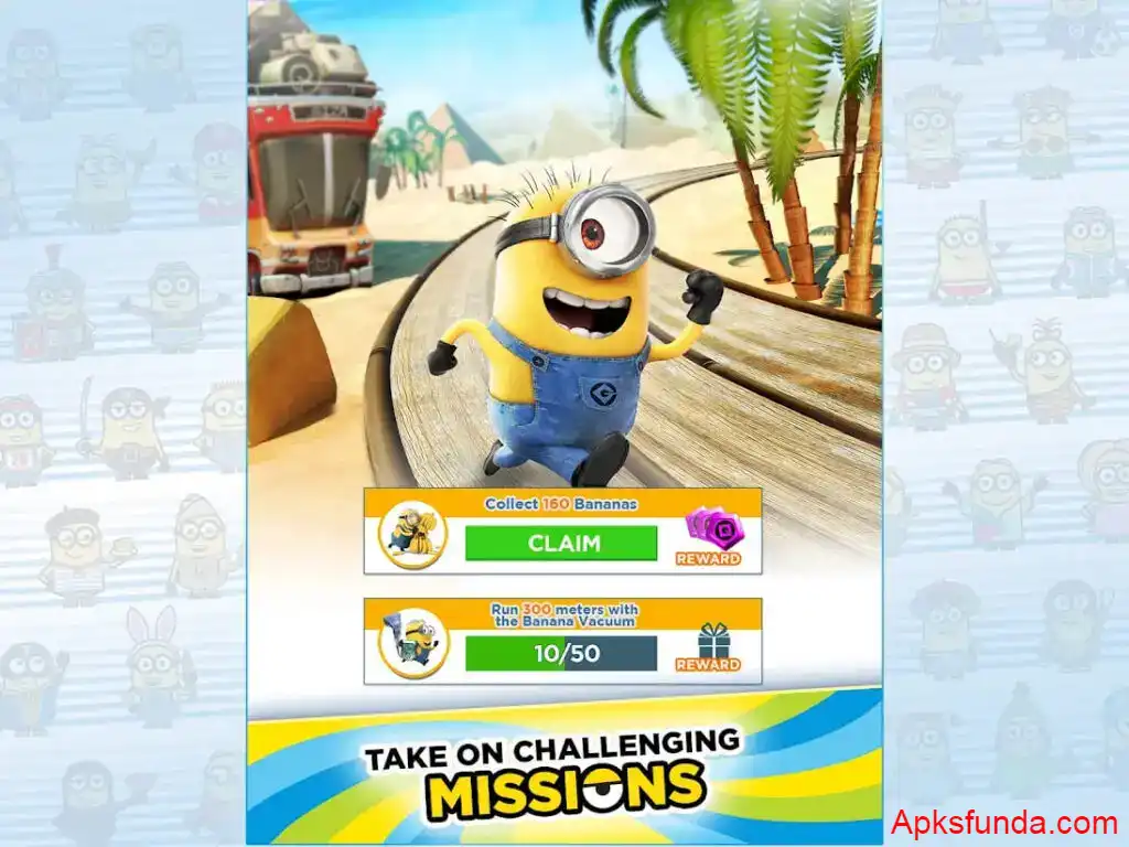 Mod Features of Minion Rush Mod Apk Missions