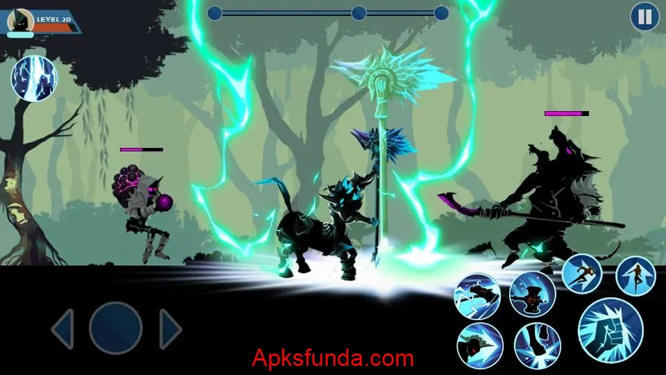 Unique Characters Shadow Fighter Mod Apk