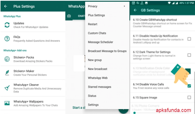 Features of WhatsApp Plus Apk