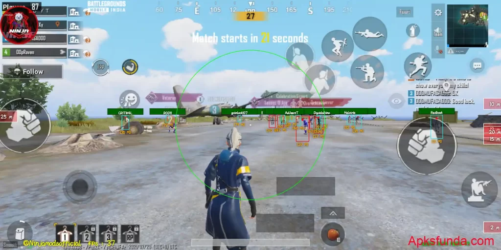 General Features of Battlegrounds Mobile India
