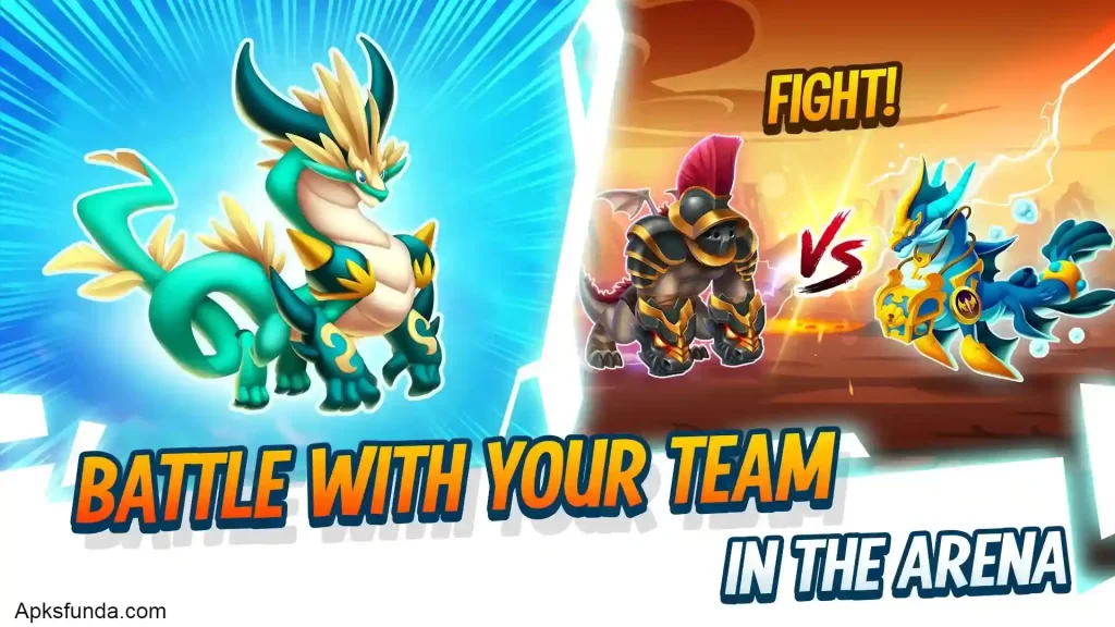 Battle With Your Team In The Arena