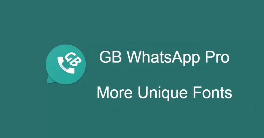 GB WhatsApp Pro More Unique Fonts