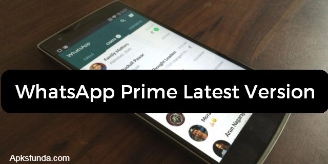 Whatsapp Prime APK Latest Version