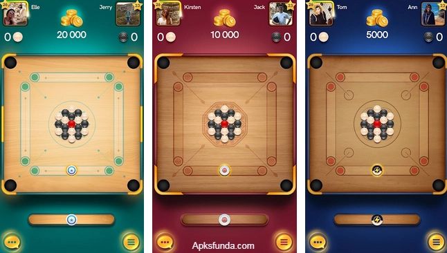 Gameplay of Carrom Disc Pool MOD APK