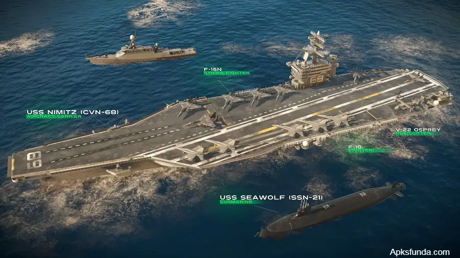 Modern Warships Mod Apk Gameplay
