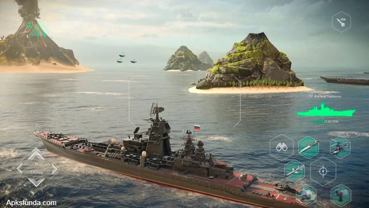 General Feature of Modern Warships Apk