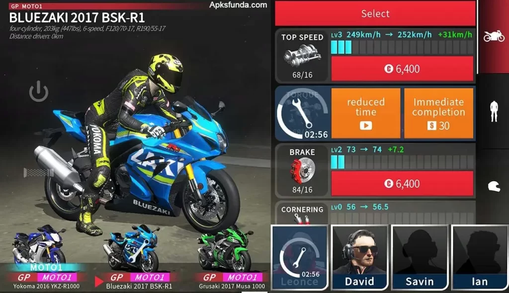Game Modes of Real Moto 2