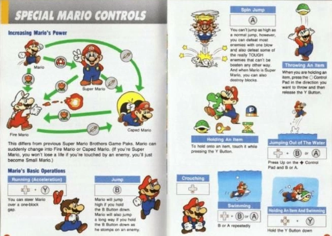 Special Mario Controls