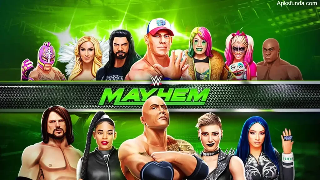 WWE Mayhem Mod Apk