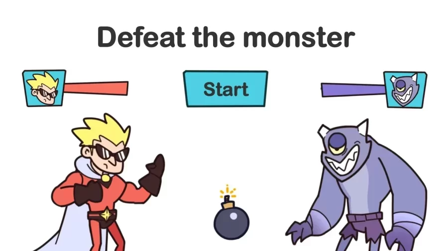 Defeat the monster