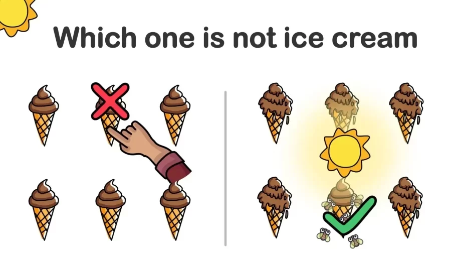 Which one is not ice cream
