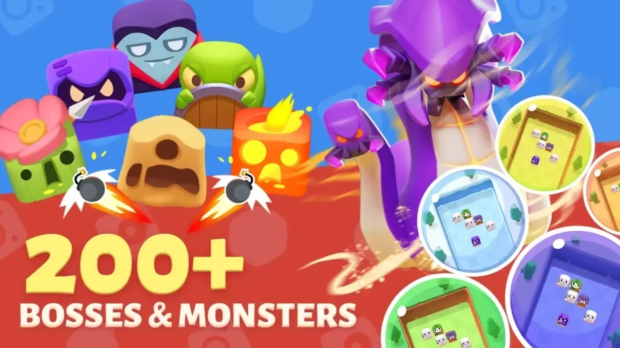 200+ Bosses & Monsters