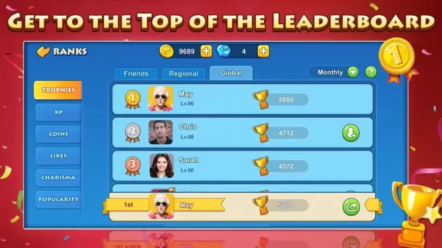 Get To The Top Of The Leaderboard