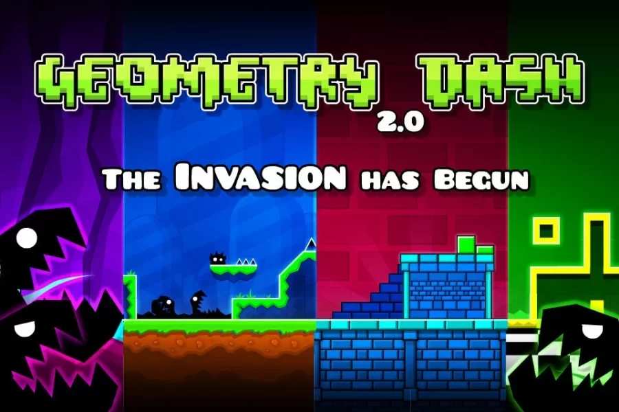 Geometry Dash: The Invasion Has Begun