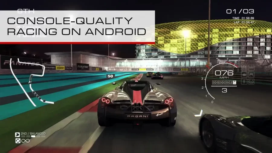 Control-Quality Racing on Android