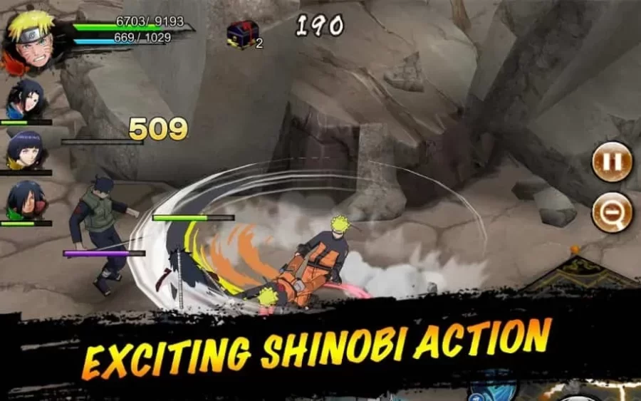 Exciting Shinobi Action