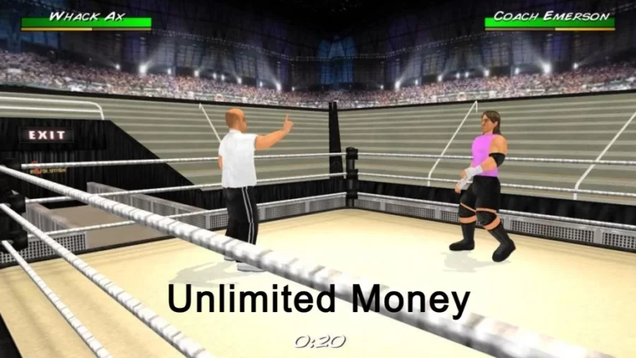 Wrestling Revolution 3D Mod APK Unlimited Money