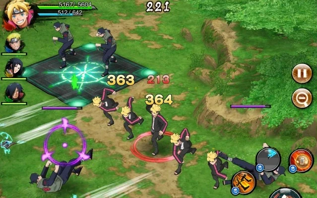 Naruto X Boruto Ninja Voltage MOD APK - Gameplay